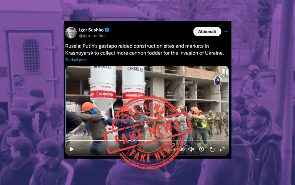 Controlli anti immigrazione clandestina spacciati per reclutamenti Immigration raids falsely portrayed as military recruitment