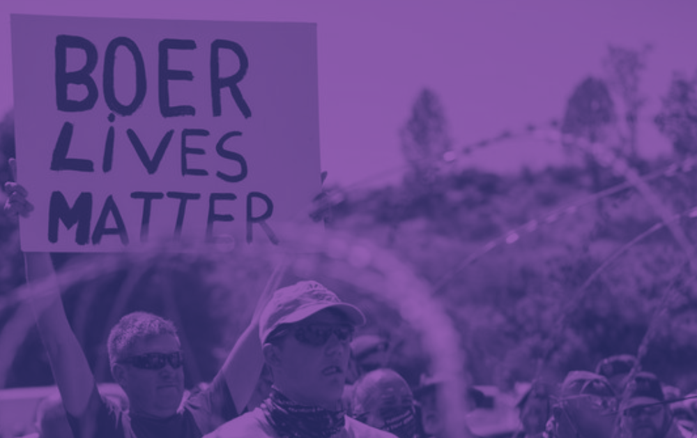 Genocidio dei bianchi in Sudafrica? White Genocide in South Africa?