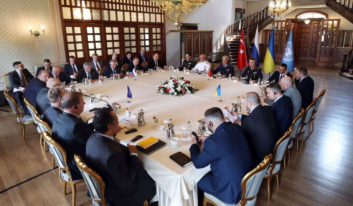 Delegazione russa e ucraina ad Istanbul