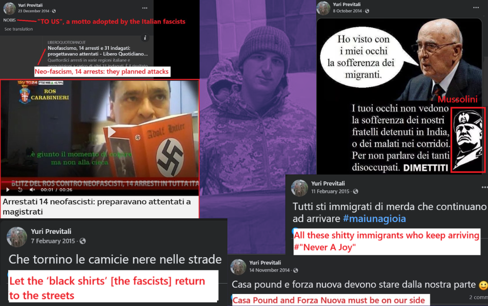 Yuri Previtali, Bologna chiude Villa Paradiso ma apre ai fascisti